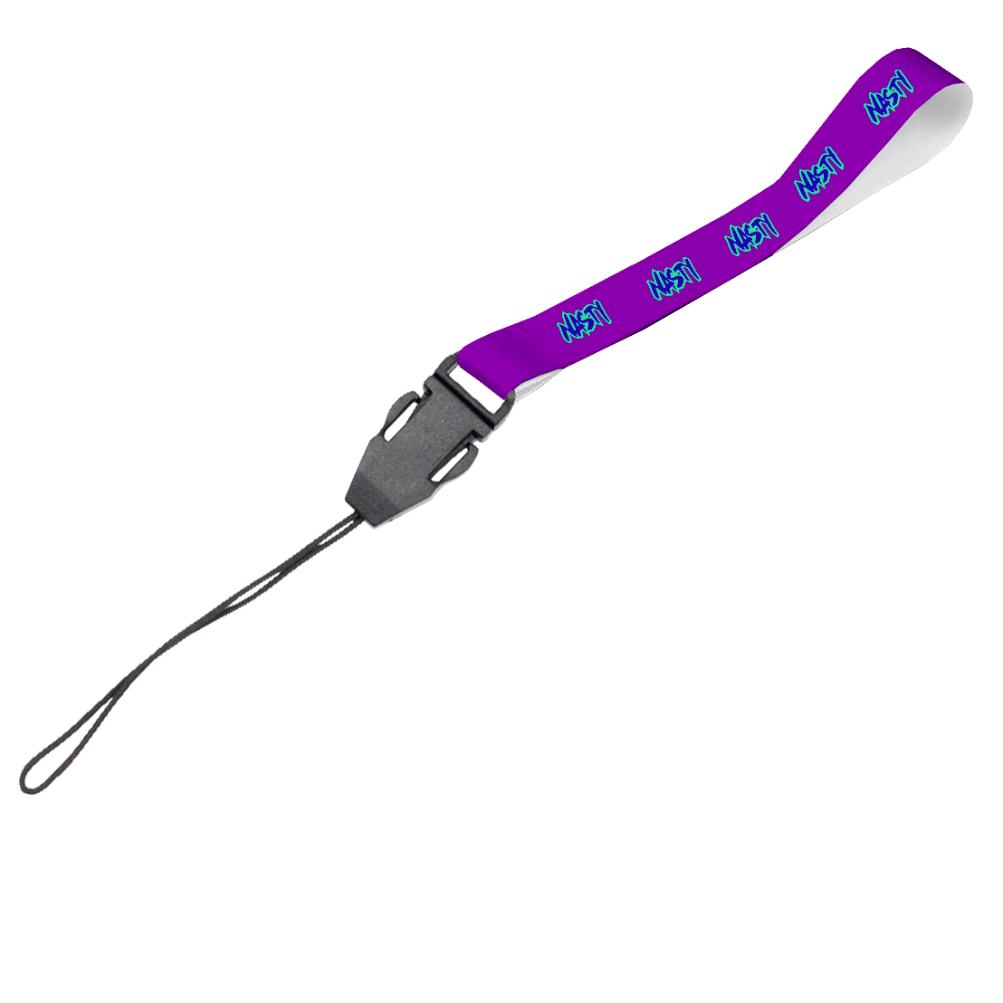 Satin Wrist Phone Strap S/Sided Print with Cellphone Clip 15 x 340mm